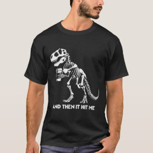 Camiseta T-rex Esqueleto Dinossauro Halloween Homens Mulher