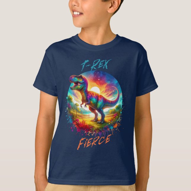 Camiseta T-Rex Fierce (Frente)