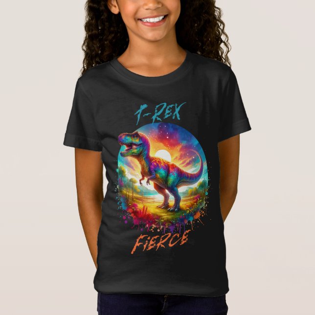 Camiseta T-Rex Fierce (Frente)