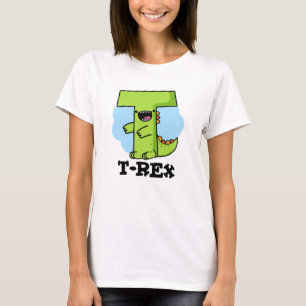 Camiseta T-Rex Funny Alphabet Dinossaur Pun
