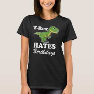 Camiseta T Rex Hates Cotação Armas Dino Trex