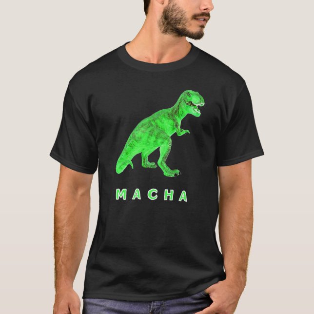 Camiseta T Rex Macha Caveman (Frente)