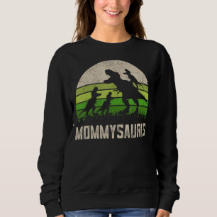 Camiseta T Rex Mommysaurus Funny Dino Mãe Dinossauro 4 Cria