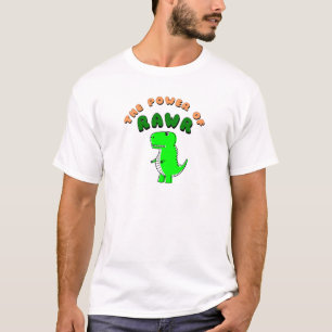 Camiseta T-Rex O Poder Da RAWR