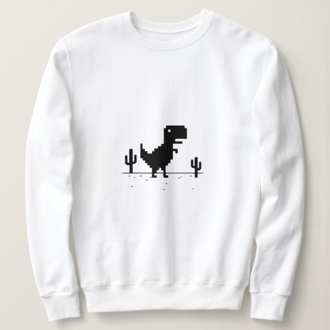 Camiseta T-Rex Runner  (Frente do Design)