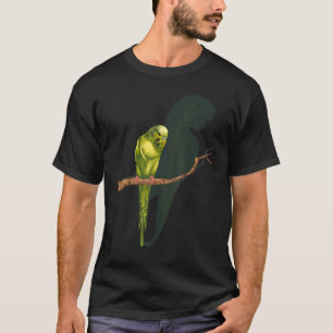 Camiseta T Rex Shadow Blue Budget Meme Parakeet Bird
