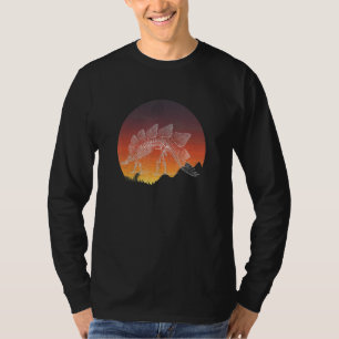 Camiseta T-Rex Skeleton Dino Bones Paleontólogo Fossil Di