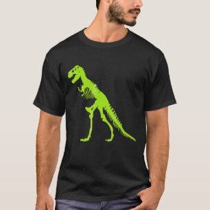 Camiseta T Rex Skeleton Tyrannosaurus Rex Dinosaur Tee