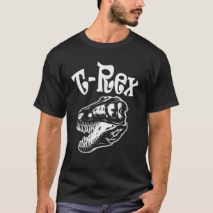 Camiseta T Rex Skull Tyrannosaurus Skeleton Dino Bone Dinos