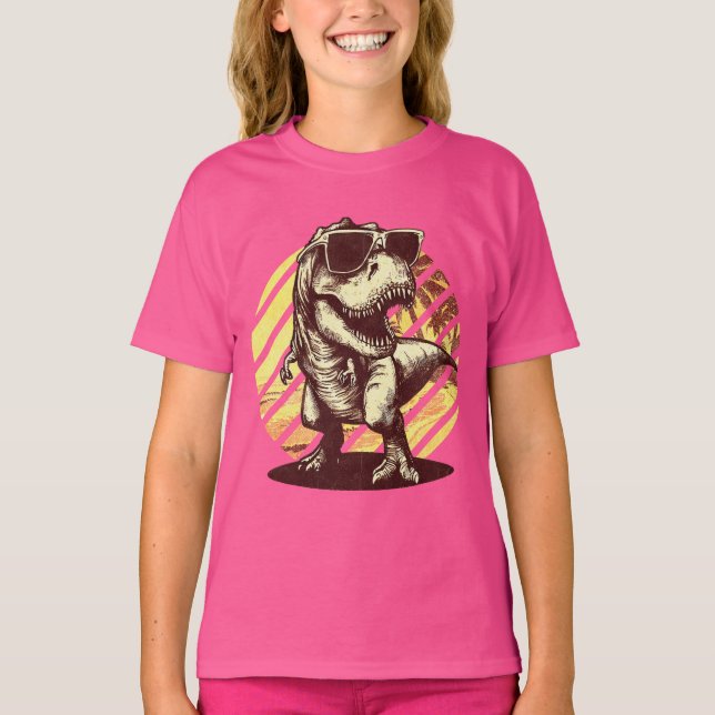 Camiseta T-Rex Summer Vibes (Frente)