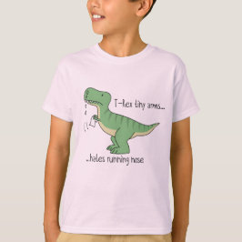 Camiseta T-Rex tiny arms: running nose