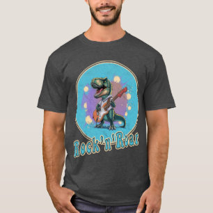 Camiseta T-Rex Tocando Violão - Rock'n'Roar