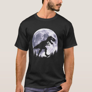 Camiseta T Rex Trex Estufado Dino Trex Caminhada Noturna F