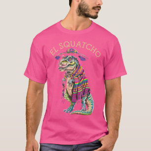 Camiseta T Rex Trex Stuffy El Squatcho Poncho Dinos