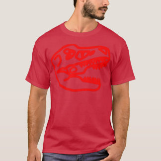Camiseta T rex Vermelho