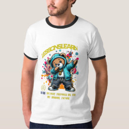 CAMISETA T RINGER DE FUTURO DABBING MASCULINO 