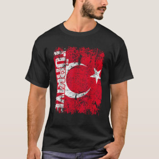 Camiseta T RKIYE Flag Vintage - TURKEY T RKIYE