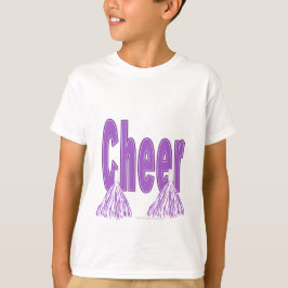 Camiseta T roxo dos miúdos do elogio