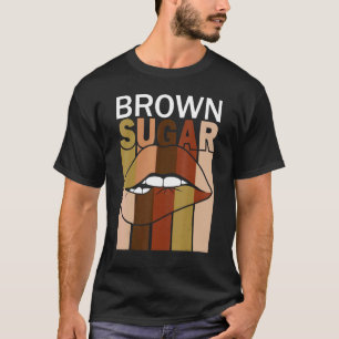 Camiseta T S Para Mulheres Africanas Americanas Açúcar Cast