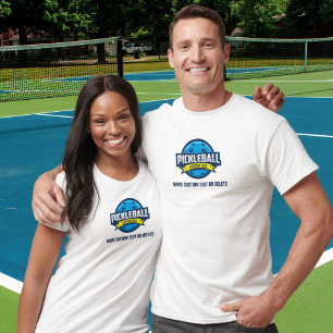 Camiseta T-Sh Personalizado Do Torneio De Jogador Do Pickle