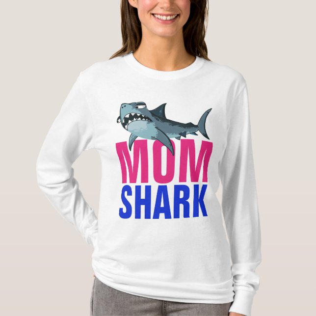 CAMISETA T-SHARK FUNNY DA MÃE (Frente)
