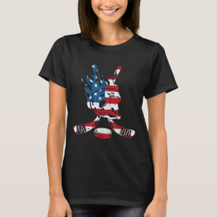 Camiseta T-shirt_1.png de hóquei na bandeira americana