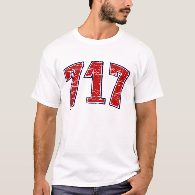 Camiseta (t-shirt 717 do código de área) (Frente)