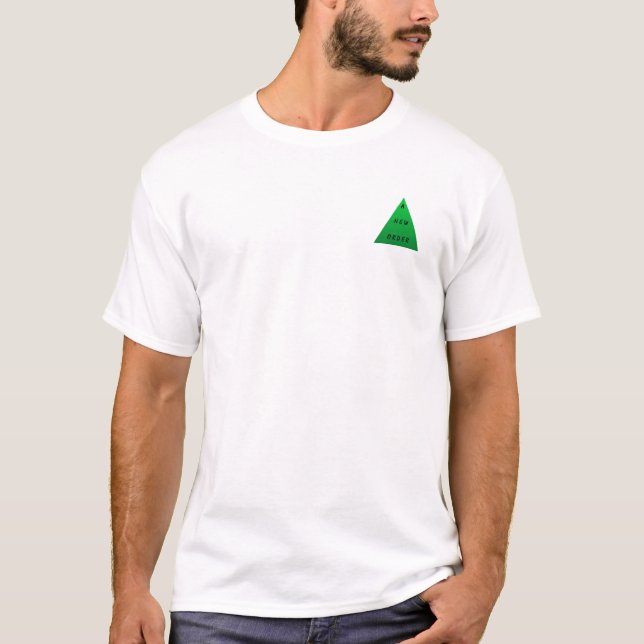 Camiseta t - shirt a new order (Frente)