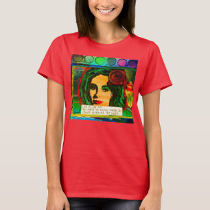 CAMISETA T-SHIRT-ART É COMO LIFE-YOU TEM QUE SABER