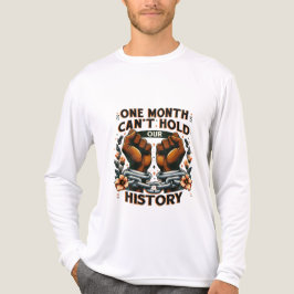 Camiseta T-Shirt-Black History Month 100 Years