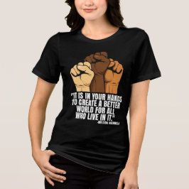Camiseta T-Shirt-Black History Month 100 Years