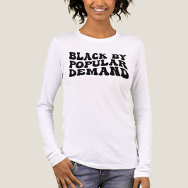 Camiseta T-Shirt-Black History Month 100 years