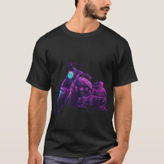 Camiseta T-Shirt, Black, Motorbike