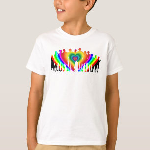 Camiseta T-Shirt Colorful Family Love Boy