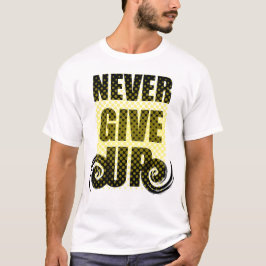 Camiseta T-Shirt com Tipografia Motivacional Negri