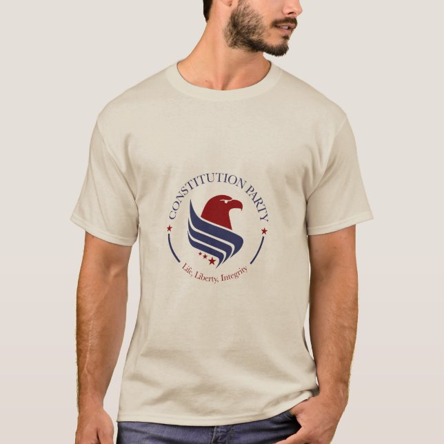 Camiseta T-Shirt, Constitution Party (Frente)