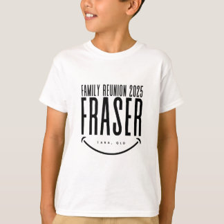 Camiseta T-Shirt da Família Fraser 2025 Design 3 K