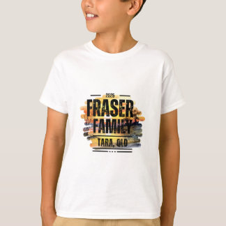 Camiseta T-Shirt da Família Fraser 2025 Design 4 K