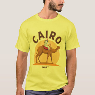 Camiseta T-Shirt das Pirâmides do Cairo Egypt, Tet