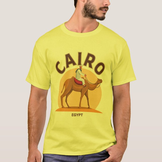 Camiseta T-Shirt das Pirâmides do Cairo Egypt, Tet (Frente)