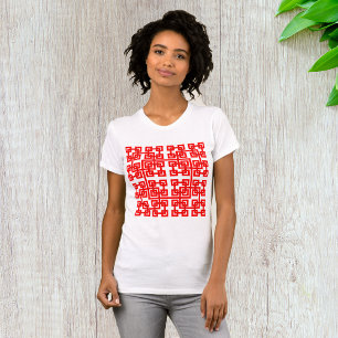 Camiseta T-Shirt de Malha Quadrada