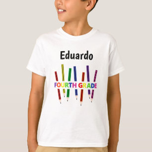 Camiseta T-Shirt de Menino do 4º ano