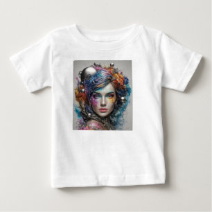 Camiseta "T-Shirt Diversão e Colorida Crianças - Perfeito p