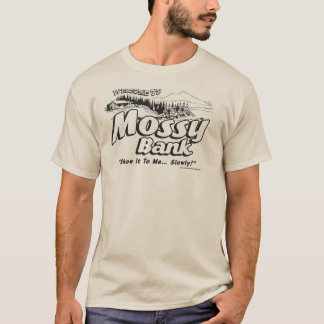 Camiseta "T-shirt do banco Mossy"