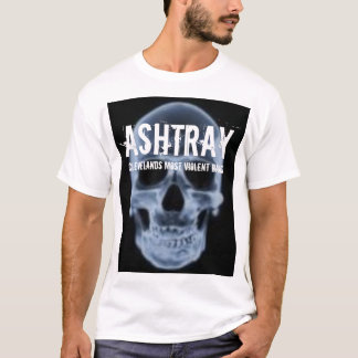 Camiseta "T-shirt do crânio azul" do CINZEIRO