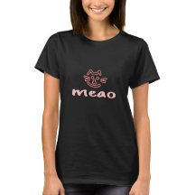"T-Shirt do Gato Engraçado - Purfeito para Gato En