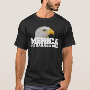 Camiseta 'T-shirt do pássaro de MERICA um Badass