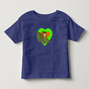 Camiseta T-shirt do Sapo Toddler de olhos vermelho