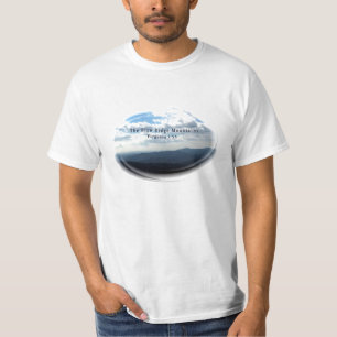 Camiseta "T-shirt do valor de Blue Ridge Mountains"