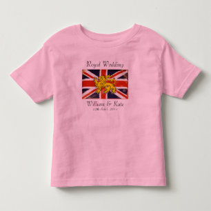 Camiseta T-Shirt do William & Kate Royal Wedding K